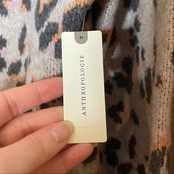 Anthropologie Emmy Cowl Neck Tunic Sweater Wool Blend - Picture 8 of 16